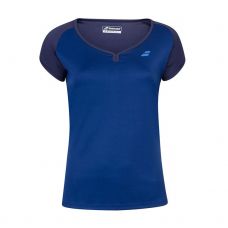 CAMISETA BABOLAT PLAY CAP AZUL MARINO NIA