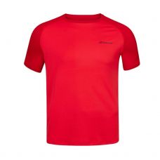 CAMISETA BABOLAT PLAY CREW ROJO NIO