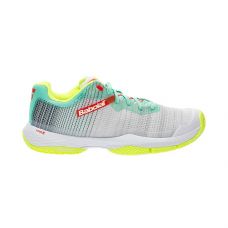 BABOLAT JET RITMA GRIS BLANC FEMME