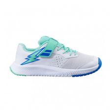 BABOLAT PULSION ALL COURT BLANC BLEU ENFANT 32S21518 1059