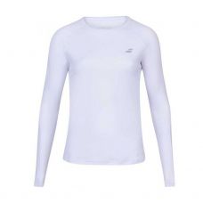 CAMISETA BABOLAT PLAY MANGA LARGA BLANCO MUJER