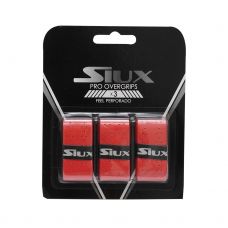 BLISTER OVERGRIPS SIUX PRO X3 PERFORADO ROJO