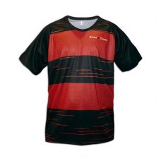 BLACK CROWN TEXAS T-SHIRT NOIR ROUGE