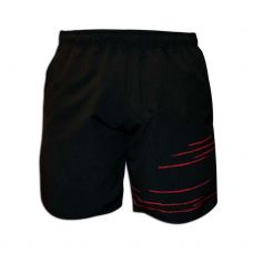 PANTALON NOIR CROWN TEXAS NOIR ROUGE