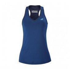 T-SHIRT BABOLAT PLAY BLEU MARINE FEMME