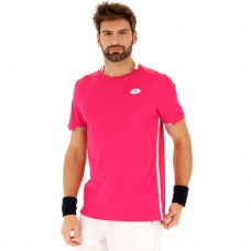 T-SHIRT LOTTO SQUADRA PL ROSE