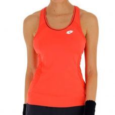 TSHIRT LOTTO SQUADRA W PL ROUGE FEMME