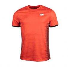 T-SHIRT LOTTO TOP TEN II PRT PL ROUGE