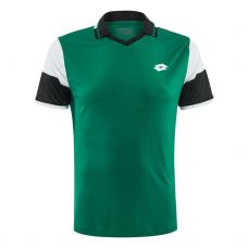 POLO LOTTO TOP TEN II BCK PL VERT NOIR