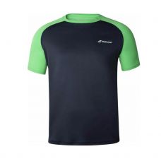 T SHIRT BABOLAT PLAY CLUB CREW BLEU VERT