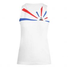 CAMISETA DE TIRANTES LE COQ SPORTIF TENNIS BLANCO MUJER