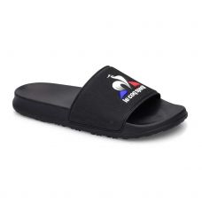 CHANCLA LE COQ SPORTIF SLIDE LOGO NEGRO