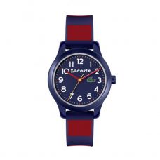 MONTRE JUNIOR LACOSTE 12 12 32MM TR90 BLEU MARINE ROUGE