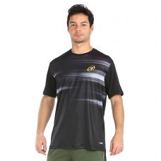 CAMISETA BULLPADEL MILAN NEGRO