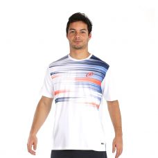 CAMISETA BULLPADEL MILAN BLANCO