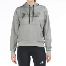 SUDADERA BULLPADEL DRUSOS GRIS MEDIO