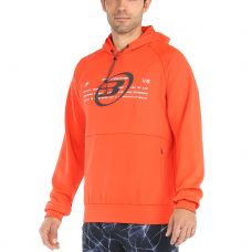 SUDADERA BULLPADEL LADYAR NARANJA