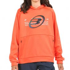 SUDADERA BULLPADEL LADYAR NARANJA JUNIOR