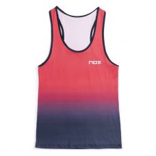 CAMISETA TIRANTES NOX PRO MUJER ROJO AZUL