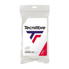 BOLSA 30 OVERGRIP TECNIFIBRE CONTACT PRO BLANCO