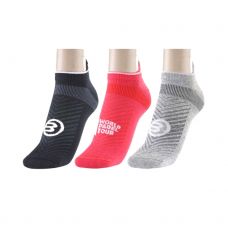 3 PARES CALCETINES BULLPADEL WORLD PADEL TOUR BPWPT2209 MULTICOLOR