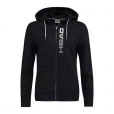 SUDADERA HEAD CLUB GRETA FZ NEGRO MUJER