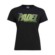 CAMISETA HEAD SPW NEGRO MUJER