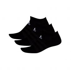 PACK 3 CALCETINES ADIDAS CUSH LOW NEGRO