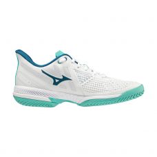 MIZUNO WAVE EXCEED TOUR 5 ALL COURT BLANCO TURQUESA MUJER 61GA2271 23