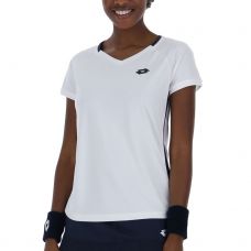 CAMISETA LOTTO SQUADRA W II TEE BLANCO MUJER