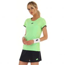 CAMISETA LOTTO SUPERRAPIDA VERDE MUJER