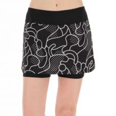 FALDA LOTTO RUN FIT NEGRO BLANCO