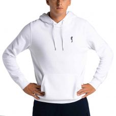 SUDADERA CON CAPUCHA RS PADEL PARIS BLANCO