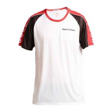 CAMISETA BLACK CROWN TURKU ROJO-BLANCO