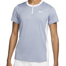 POLO NIKE COURT DRI FIT ADVANTAGE AZUL BLANCO