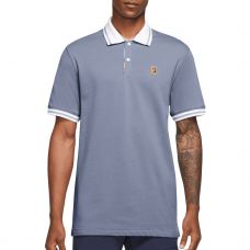 POLO NIKE HERITAGE SLIM FIT GRIS BLANCO