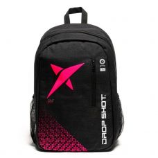 MOCHILA DROP SHOT ESSENTIAL 22 FUCSIA NEGRO