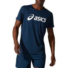 CAMISETA ASICS CORE TOP AZUL BLANCO