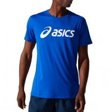 CAMISETA ASICS CORE TOP AZUL BLANCO