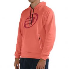 SUDADERA BULLPADEL IMANA  CORAL FLUOR