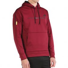 SUDADERA BULLPADEL LIPIS VINO BURDEOS