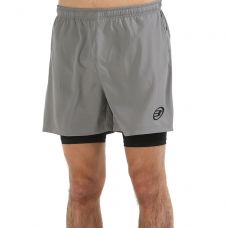 PANTALN CORTO BULLPADEL LIPES GRIS