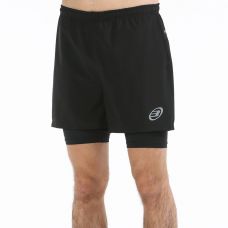 PANTALON CORTO BULLPADEL LIPES NEGRO