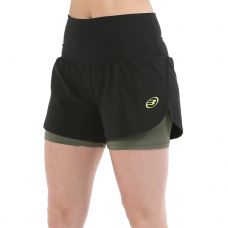 PANTALON CORTO BULLPADEL JONIO NEGRO MUJER