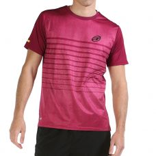 CAMISETA BULLPADEL LITIS VINO BURDEOS