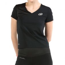 CAMISETA BULLPADEL PITAL NEGRO MUJER