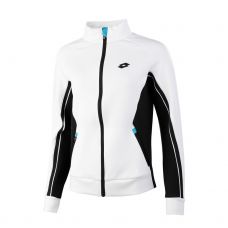 CHAQUETA LOTTO SQUADRA II BLANCO NEGRO MUJER