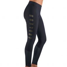 MALLAS ENDLESS LIFT NEGRO DORADO MUJER