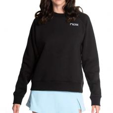 SUDADERA NOX NEGRO MUJER