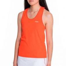 CAMISETA TIRANTES NOX TEAM FIT NARANJA MUJER